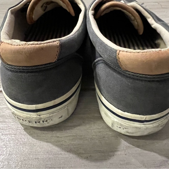 Sperry sz. 7.5M boat shoes in blue and white - Picture 7 of 7